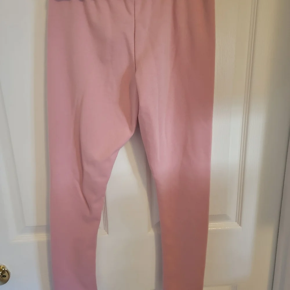 Girls Size 12 Oshkosh Pink Fleece Leggings